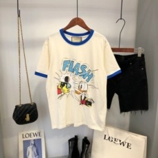 구찌 GUCCI 2021 도날드 블루라인 여성 반팔티 커스텀급