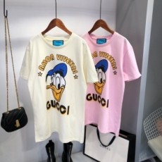 구찌 GUCCI 2021 도날드 캐릭터 여성 반팔티 커스텀급