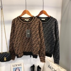펜디 FENDI 2021 F로고 여성 니트 긴팔 상의 커스텀급