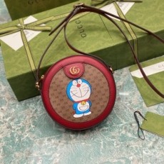 구찌 GUCCI 2021 도라이몽 콜라보 라운드 숄더백 625216 커스텀급