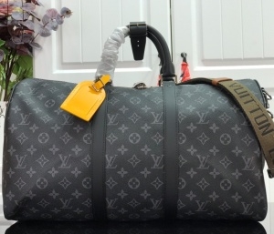 루이비통 LOUIS VUITTON 2021 모노그램 블랙 키폴 여행가방 M40360 커스텀급