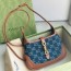 구찌 GUCCI 2021 재키 1961 데님 미니 호보백 637092 미러급