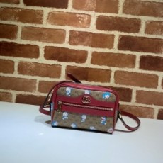 구찌 GUCCI 2021 도라이몽 콜라보 미니 숄더백 647784 커스텀급