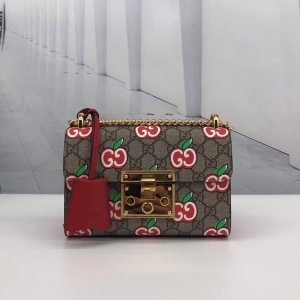 구찌 GUCCI 2021 패드락 애폴 스몰 숄더백 409487 커스텀급