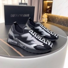 알마니 ARMANI 2021 캐릭터 로고 투톤 남성 슈즈 커스텀급