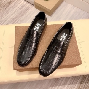 페레가모 FERRAGAMO 2021 악어가죽무늬 남성 구두 커스텀급