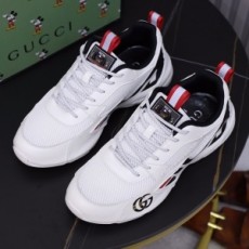 구찌 GUCCI 2021 투톤 로고 패치 남성 슈즈 커스텀급