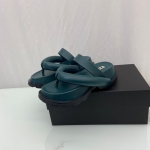 질센더 JIL SANDER 2021 SS 레더 여성 쪼리 커스텀급