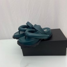 질센더 JIL SANDER 2021 SS 레더 여성 쪼리 커스텀급
