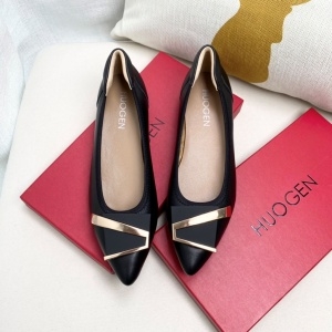 호건 HOGAN 2021 SS 기하 금속버클 여성 플랫슈즈 커스텀급