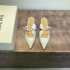 로에베 LOEWE 2021 SS 진주 플라워 여성 구두 커스텀급