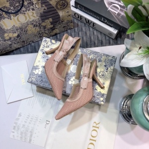 디올 DIOR 2021 SS 로고 리본장식 여성 구두 커스텀급