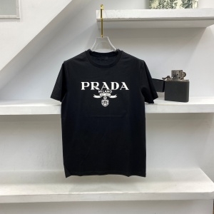 프라다 PRADA 2021 SS 로고 라운드넥 남성 반팔티 커스텀급