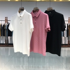 보테가 베네타 BOTTEGA VENETA 2021 SS 로고 자수 스티치 카라 남성 반팔티 커스텀급