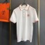 에르메스 HERMES 2021 SS 라인 캐릭터 카라 남성 반팔티 커스텀급