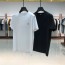 셀린느 CELINE 2021 SS 로고 자수 라운드넥 남성 반팔티 커스텀급