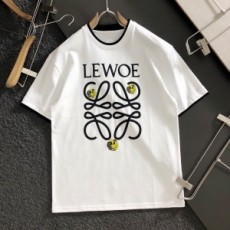 로에베 LOEWE 2021 SS 캐릭터 라인 라운드넥 남성 반팔티 커스텀급