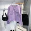 마쥬 MAJE 2021 SS 진주장식 여성 니트 가디건 커스텀급