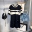 구찌 GUCCI 2021 SS 스트라이프 여성 니트 원피스 커스텀급