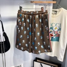 구찌 GUCCI 2021 SS 도라이몽 캐릭터 여성 트레이닝 반바지 커스텀급