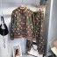 구찌 GUCCI 2021 SS 도라이몽 캐릭터 여성 트레이닝복 짚업 세트 커스텀급