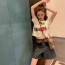 구찌 GUCCI 2021 SS 자수 애폴 여성 반팔티 커스텀급