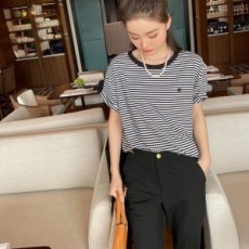 셀린느 CELINE 2021 SS 스트라이프 여성 반팔티 커스텀급