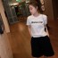발렌시아가 BALENCIAGA 2021 SS B로고 여성 반팔티 커스텀급