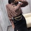 펜디 FENDI 2021 SS 캐릭터 카라 여성 셔츠 커스텀급