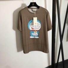 구찌 GUCCI 2021 SS 도라이몽 캐릭터 여성 반팔티 바지 세트 커스텀급