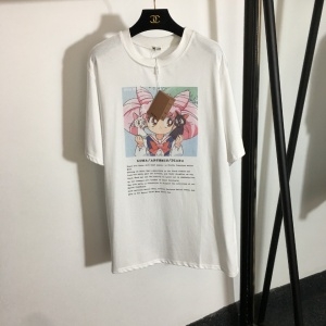 미우미우 MIUMIU 2021 SS 캐릭터 여성 반팔티 커스텀급