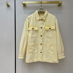 미우미우 MIUMIU 2021 SS 카라 셔츠 바지 여성 세트 커스텀급