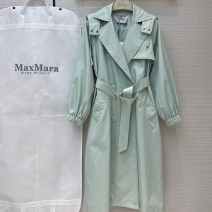 막스마라 MAXMARA 2021 SS 후드 벨트 여성 롱코트 커스텀급