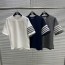 톰브라운 THOM BROWNE 2021 SS 스트라이프 남여공용 반팔티 반바지 세트 커스텀급