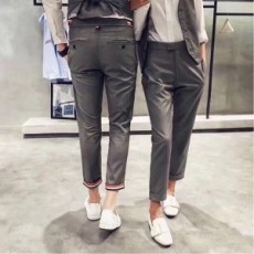 톰브라운 THOM BROWNE 2021 SS 삼선패치 남여공용 9부바지 커스텀급