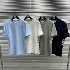 톰브라운 THOM BROWNE 2021 SS 라운드넥 남여공용 반팔티 커스텀급
