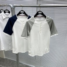 톰브라운 THOM BROWNE 2021 SS 투톤 남여공용 반팔티 커스텀급
