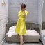 막스마라 MAXMARA 2021 SS 벨트리본 카라 여성 원피스 커스텀급