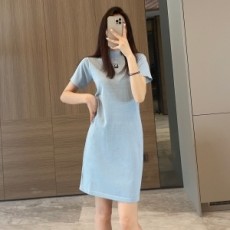 알렉산더왕 ALEXANDER WANG 2021 SS 패치로고 여성 원피스 커스텀급