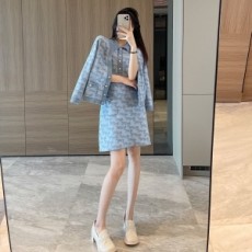마쥬 MAJE 2021 SS 카라 포켓 원피스 가디건 여성 세트 커스텀급
