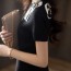 발렌티노 VELENTINO 2021 SS 플라워 자수 여성 원피스 커스텀급