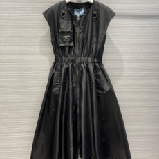 프라다 PRADA 2021 SS 포켓 지퍼 여성 원피스 커스텀급