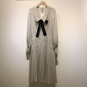 셀린느 CELINE 2021 SS 카라 리본 여성 원피스 커스텀급