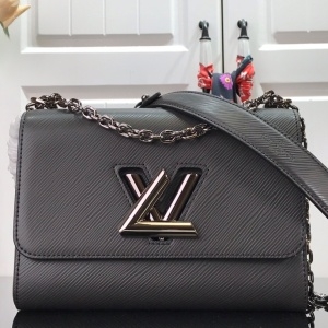 루이비통 LOUIS VUITTON 2021 SS 에삐라인 트위스트 크로스백 딥그레이 M50280 커스텀급