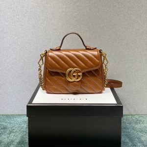 구찌 GUCCI 2021 SS 마몬트 마틀라세 미니 탑핸들 숄더백 547260 커스텀급
