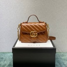 구찌 GUCCI 2021 SS 마몬트 마틀라세 미니 탑핸들 숄더백 547260 커스텀급