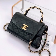 샤넬 CHANEL 2021 SS 빈티지 체인 플랩 토트백 AS2477 커스텀급