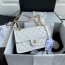 샤넬 CHANEL 2021 SS 스위트 클래식 미듐 플랩백 화이트 AS2357 커스텀급