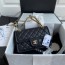 샤넬 CHANEL 2021 SS 스위트 클래식 미듐 플랩백 블랙 AS2357 커스텀급