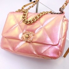 샤넬 CHANEL 2021 SS 19 미듐 메탈 제니백 펄 AS1160 커스텀급